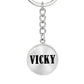 Vicky v01 - Luxury Keychain