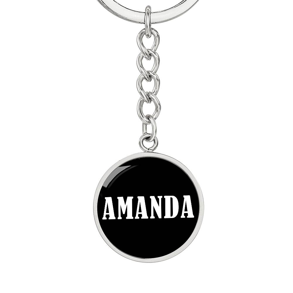Amanda v01w - Luxury Keychain