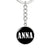 Anna v01w - Luxury Keychain