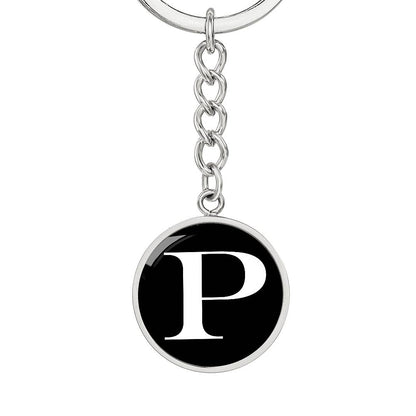 Initial P v3a - Luxury Keychain