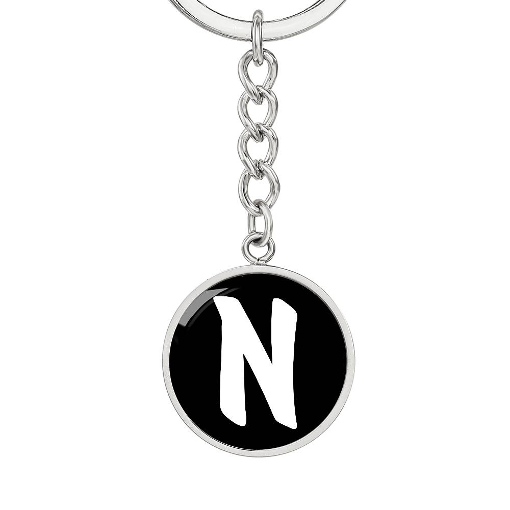 Initial N v3b - Luxury Keychain