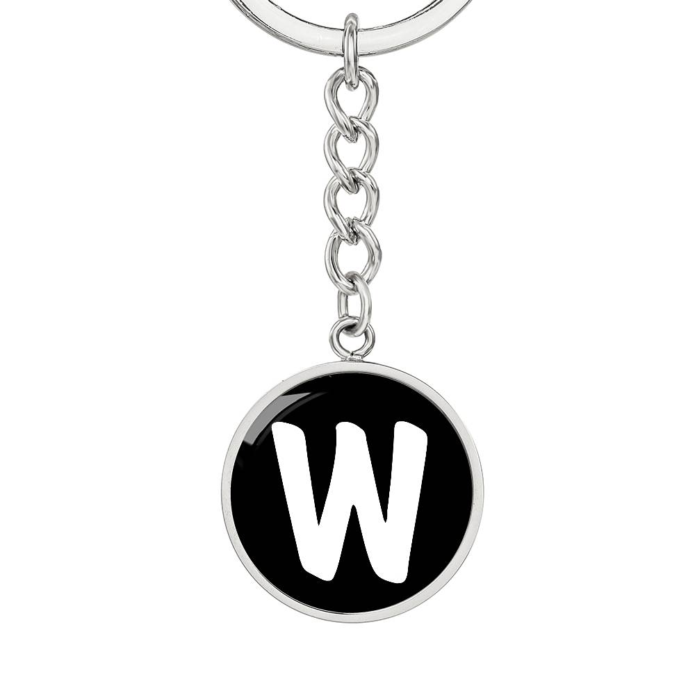 Initial W v3b - Luxury Keychain