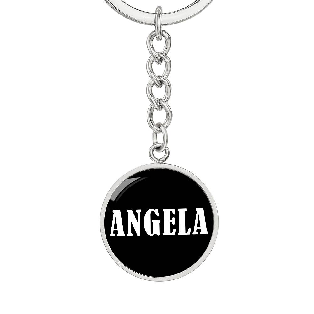 Angela v01w - Luxury Keychain