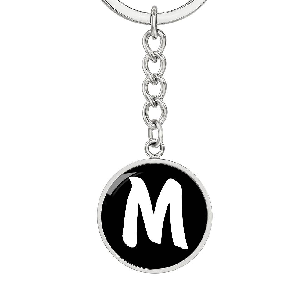 Initial M v3b - Luxury Keychain