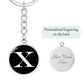Initial X v3a - Luxury Keychain