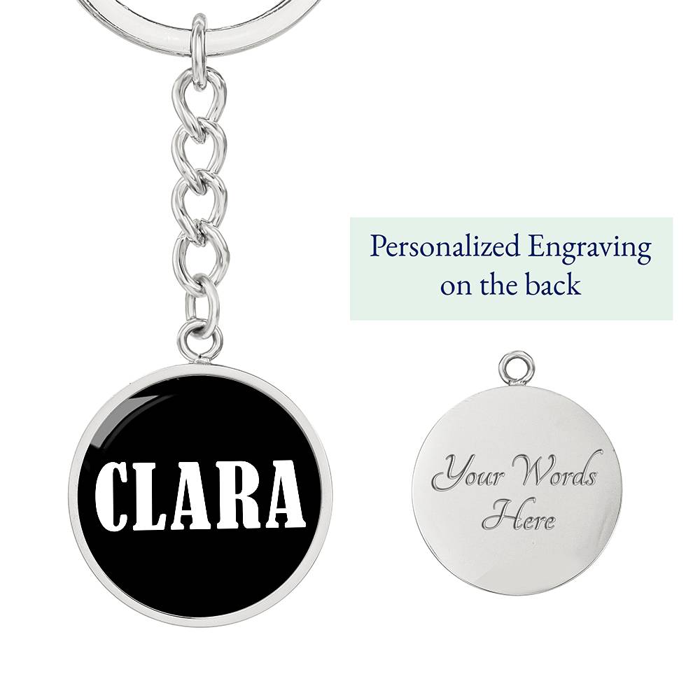 Clara v01w - Luxury Keychain