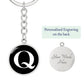 Initial Q v3a - Luxury Keychain