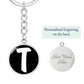 Initial T v3b - Luxury Keychain