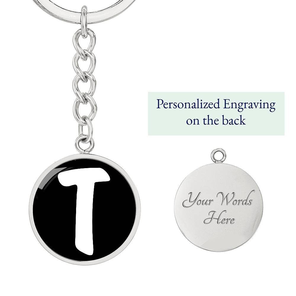Initial T v3b - Luxury Keychain