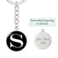 Initial S v3a - Luxury Keychain