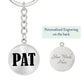 Pat v01 - Luxury Keychain