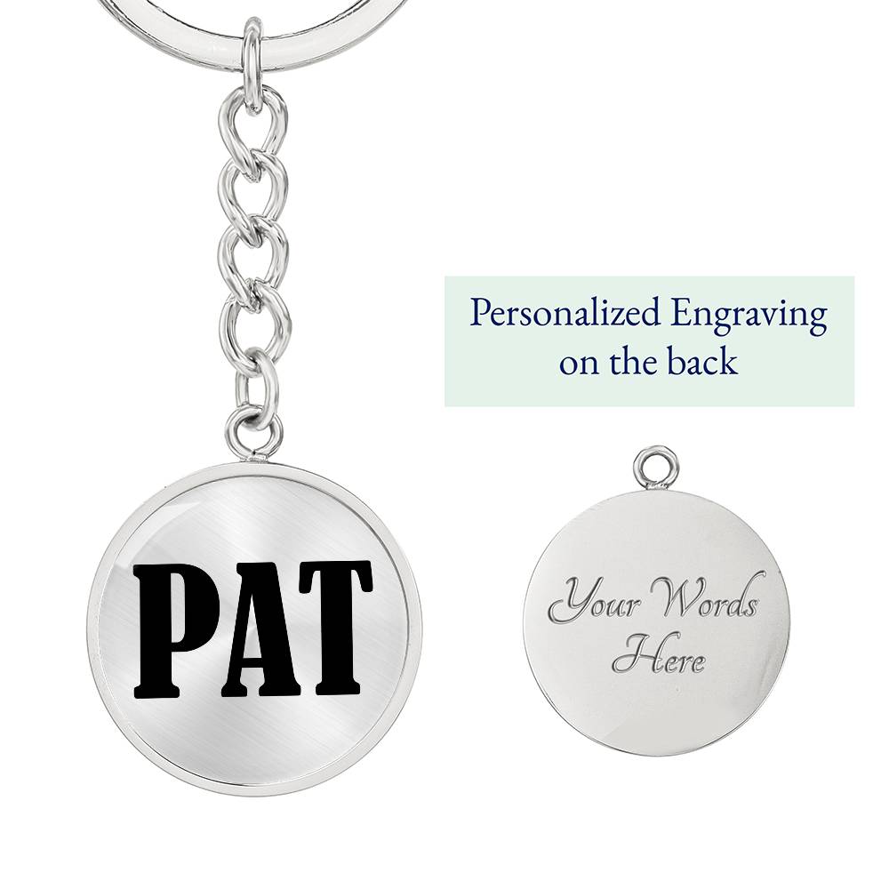 Pat v01 - Luxury Keychain
