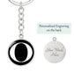Initial O v3a - Luxury Keychain