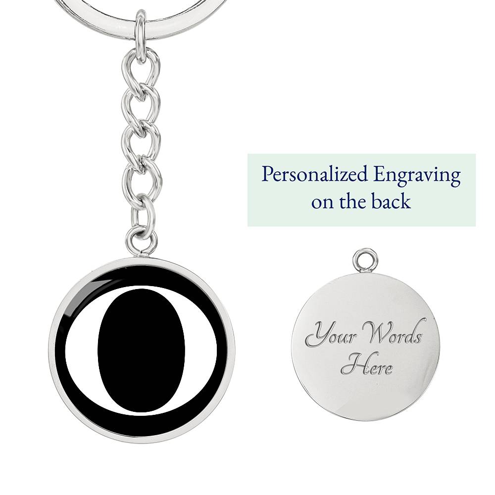 Initial O v3a - Luxury Keychain