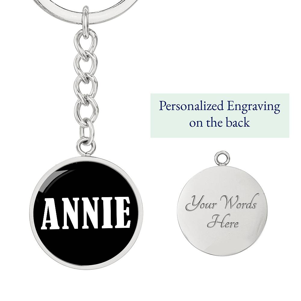 Annie v01w - Luxury Keychain