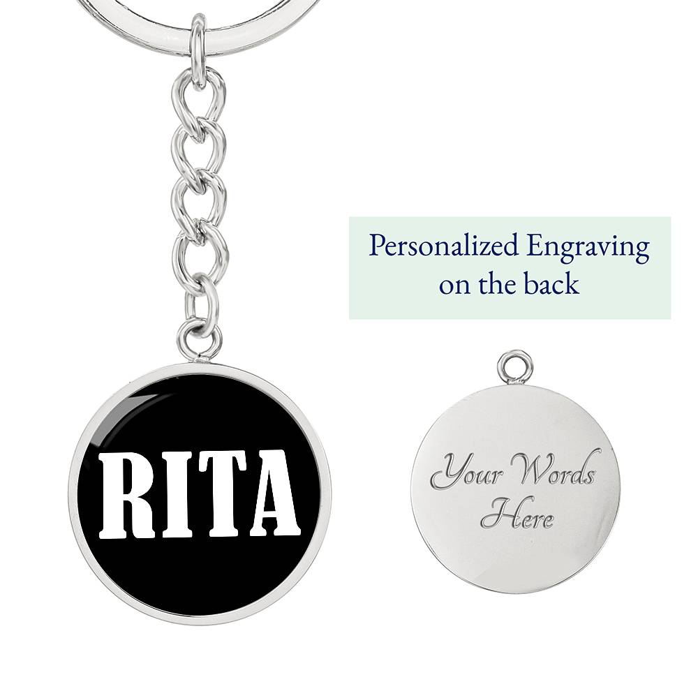 Rita v01w - Luxury Keychain