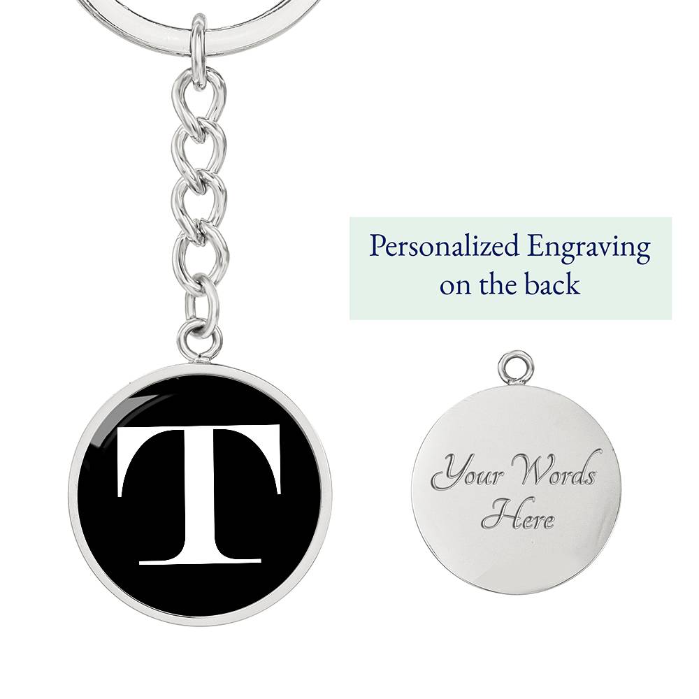 Initial T v3a - Luxury Keychain