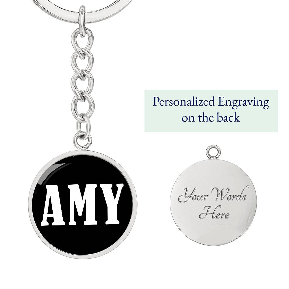 Amy v01w - Luxury Keychain