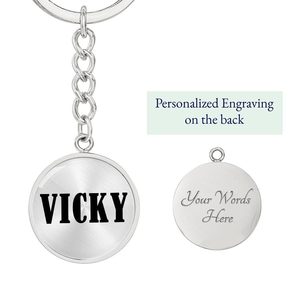 Vicky v01 - Luxury Keychain