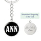 Ann v01w - Luxury Keychain