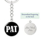 Pat v03 - Luxury Keychain