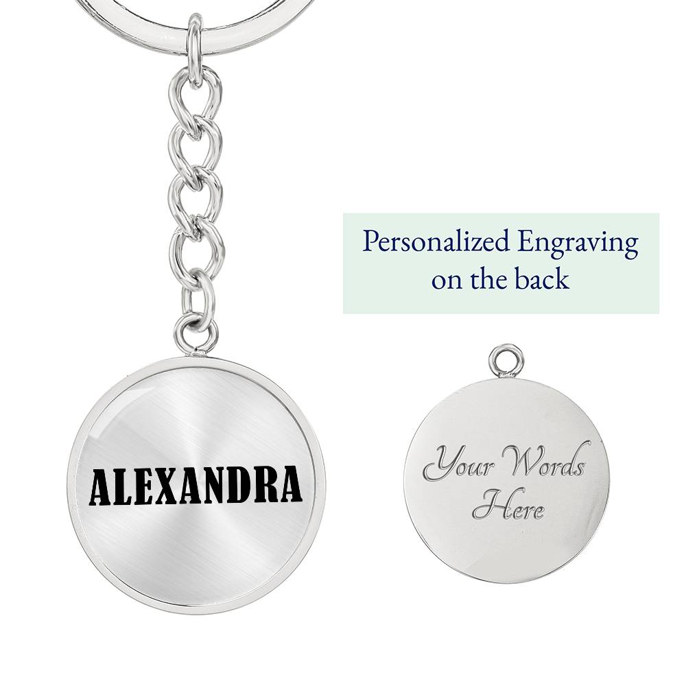 Alexandra v01 - Luxury Keychain