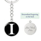 Initial I v3a - Luxury Keychain
