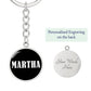 Martha v01w - Luxury Keychain