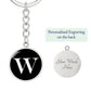 Initial W v3a - Luxury Keychain