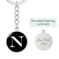 Initial N v3a - Luxury Keychain