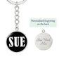 Sue v01w - Luxury Keychain