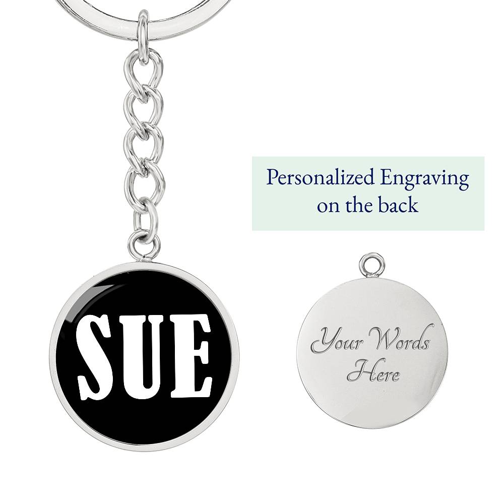 Sue v01w - Luxury Keychain