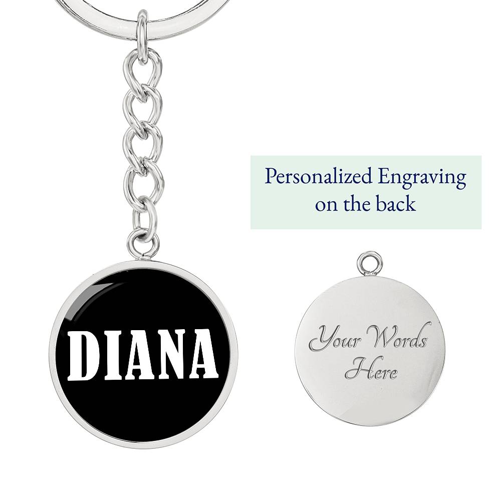Diana v01w - Luxury Keychain