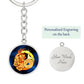 Zodiac Sign Capricorn - Luxury Keychain