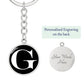 Initial G v3a - Luxury Keychain