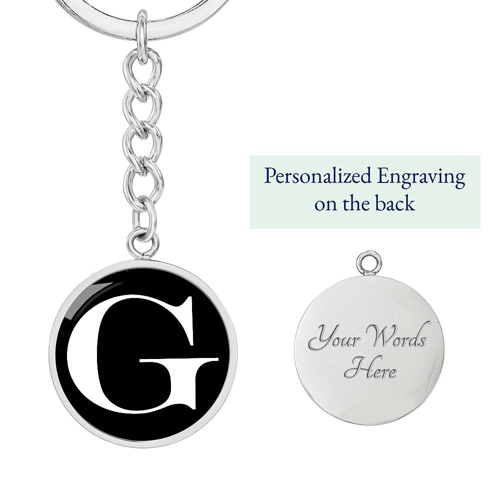 Initial G v3a - Luxury Keychain