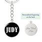 Judy v01w - Luxury Keychain