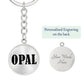Opal v01 - Luxury Keychain