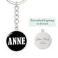 Anne v01w - Luxury Keychain