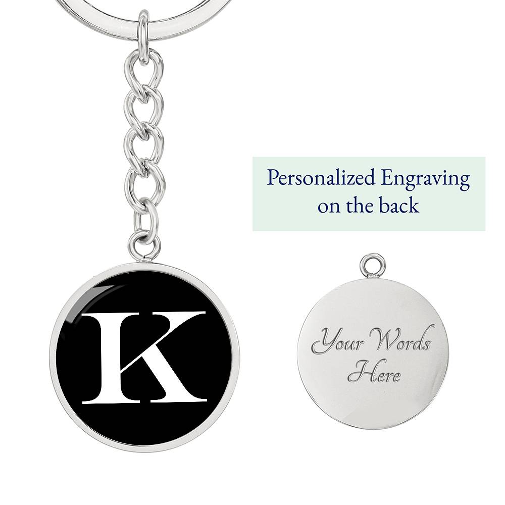 Initial K v3a - Luxury Keychain