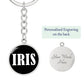 Iris v03 - Luxury Keychain