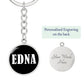 Edna v01w - Luxury Keychain