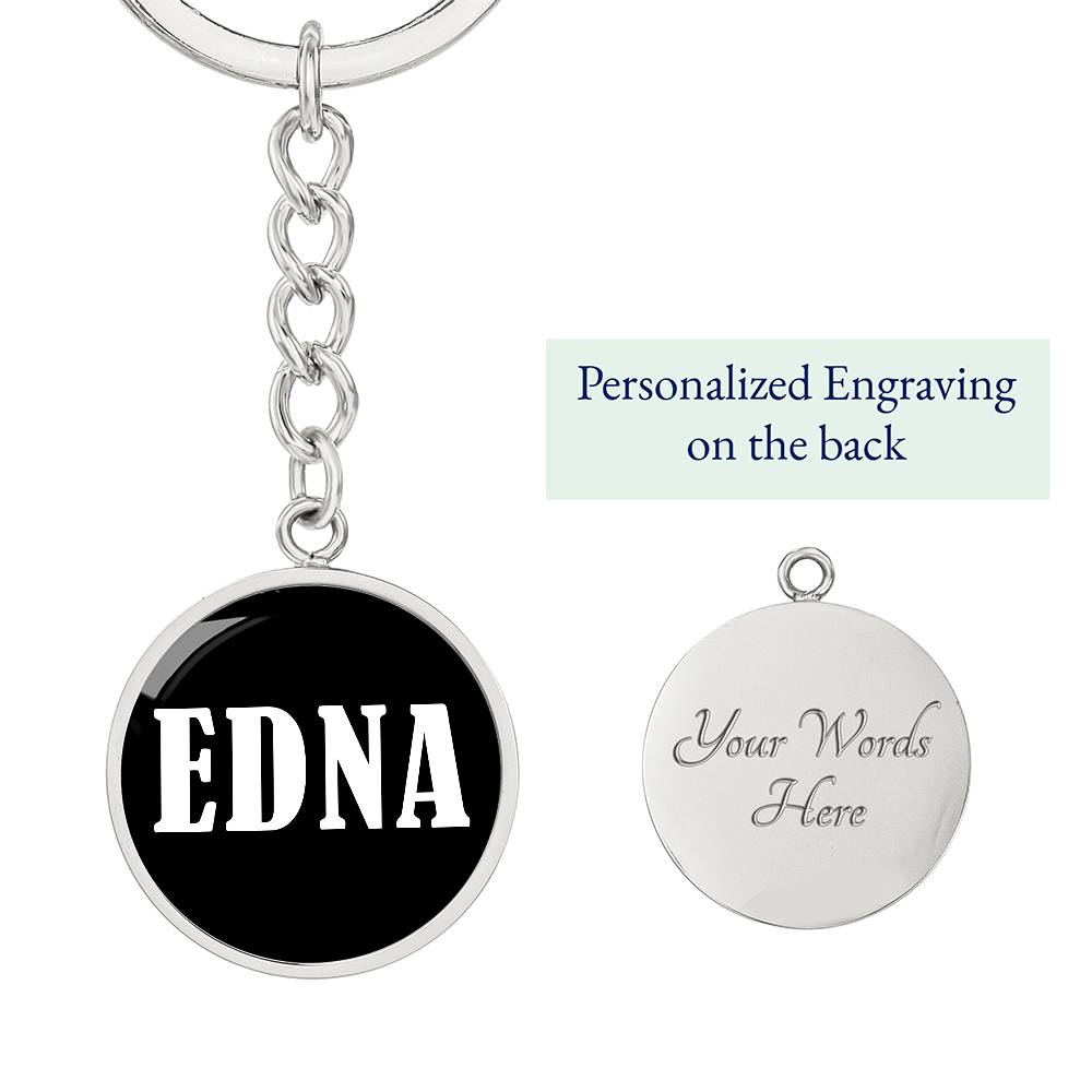 Edna v01w - Luxury Keychain
