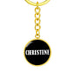 Christine v01w - Luxury Keychain