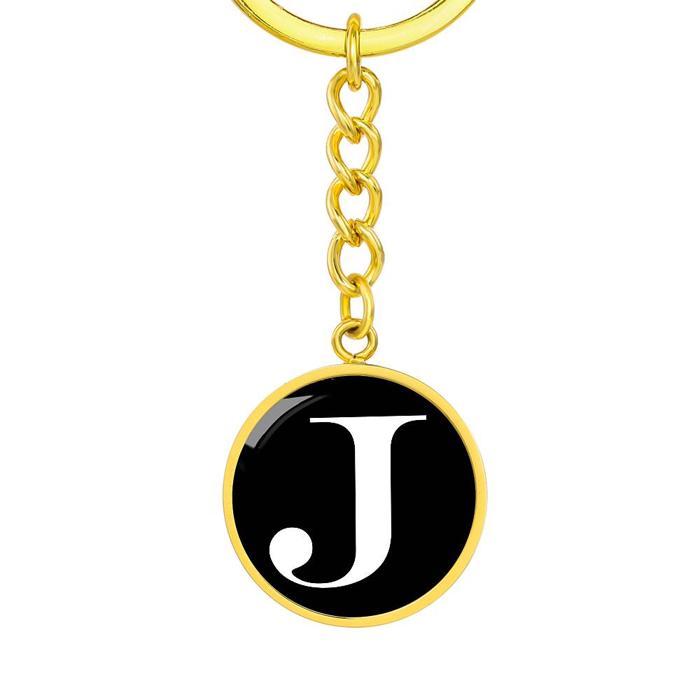 Initial J v3a - Luxury Keychain