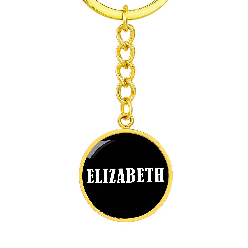 Elizabeth v01w - Luxury Keychain
