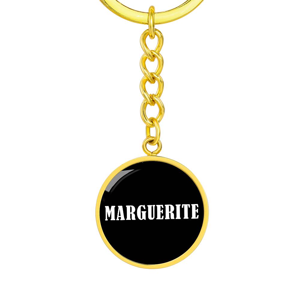 Marguerite v01w - Luxury Keychain