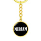 Miriam v01w - Luxury Keychain