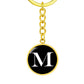 Initial M v3a - Luxury Keychain