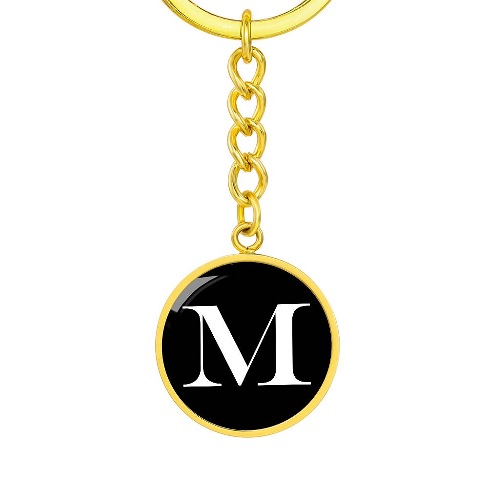 Initial M v3a - Luxury Keychain